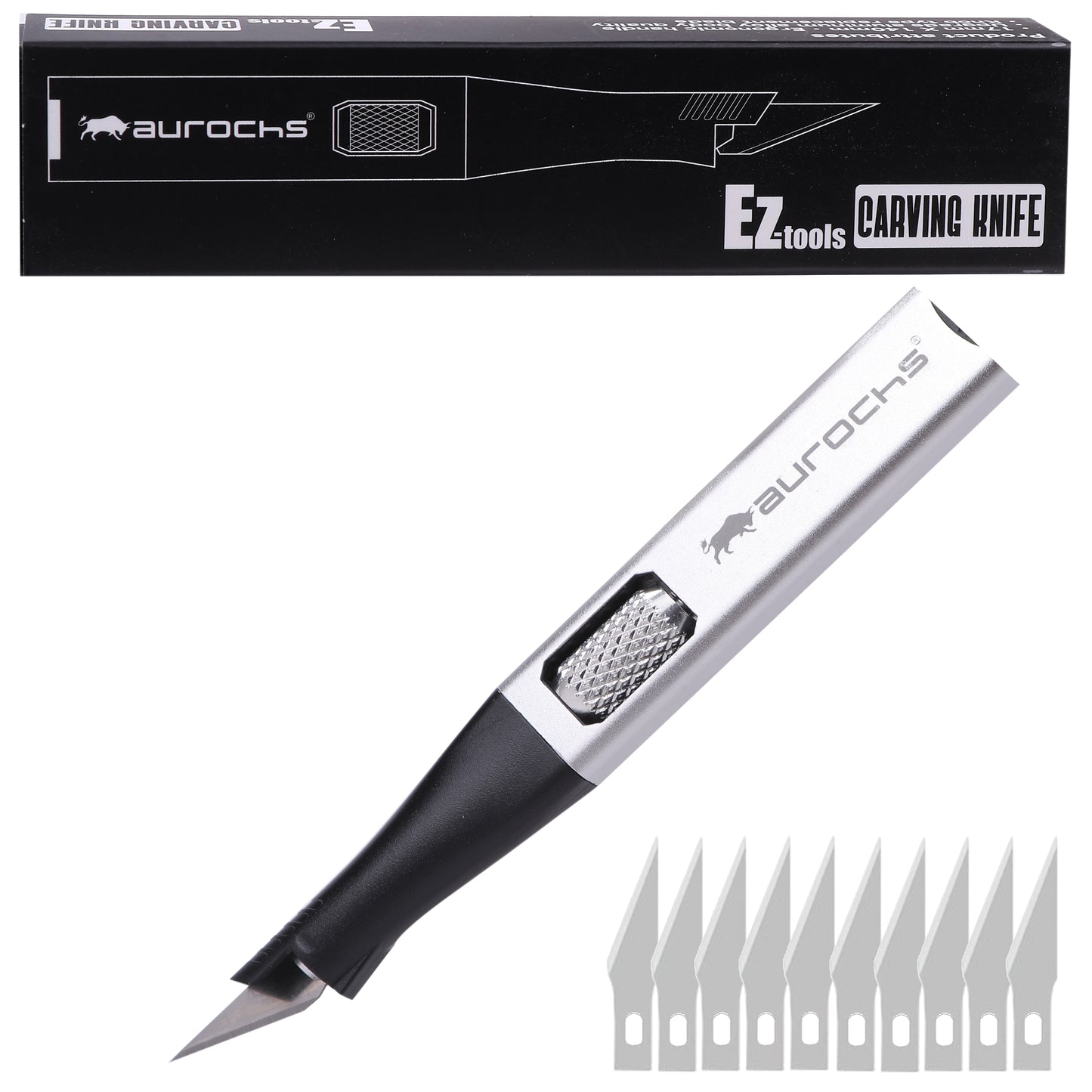 EZ-tools カービングナイフ 替刃 10枚付