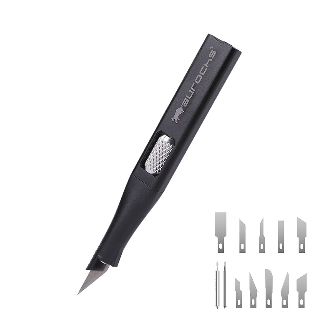 aurochs EZ-tools カービングナイフ DX12 替刃11種12刃枚付