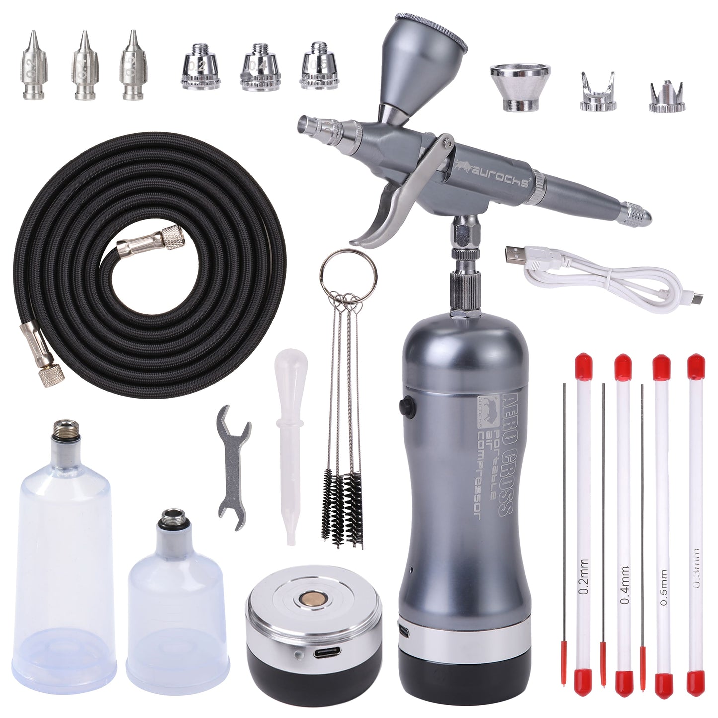 aurochs 充電式 エアブラシ AERO CROSS portable ver.4.0