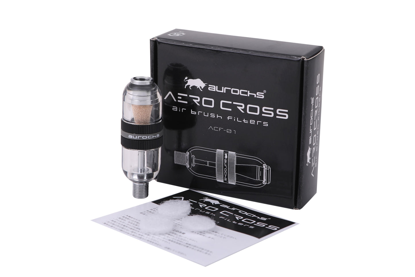 AERO CROSS air brush filters エアロクロス エアブラシ用エアフィルター　ACF-01